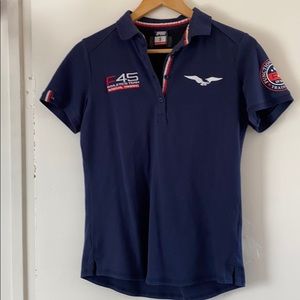 F45 polo tee